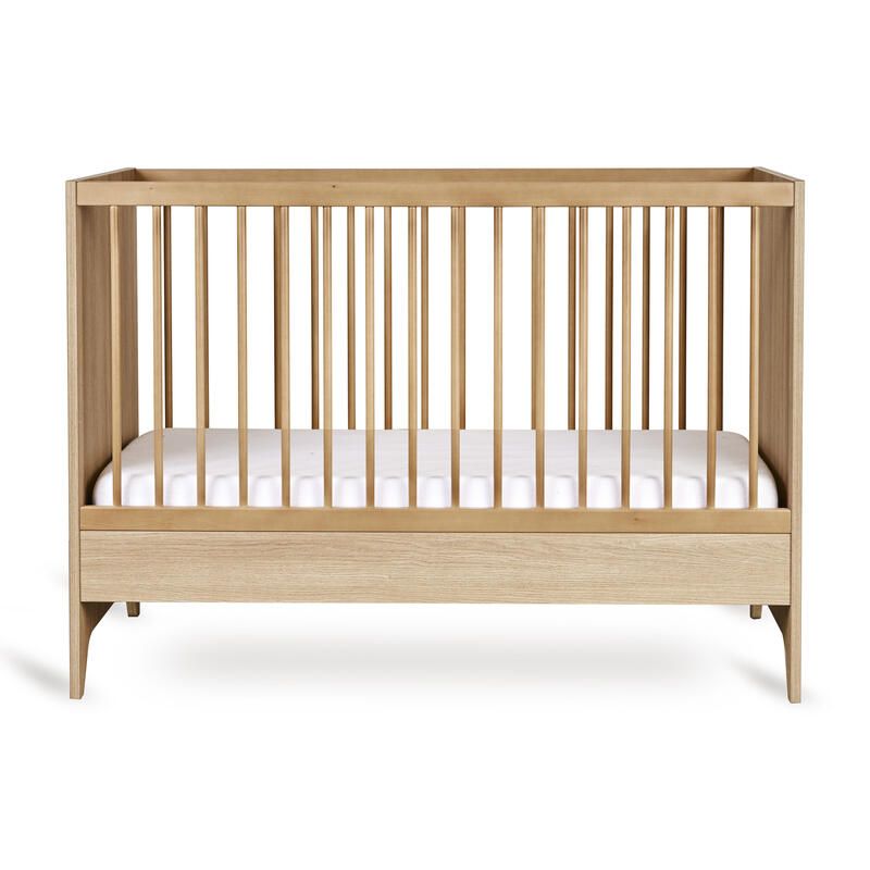 Lit bébé évolutif 60x120cm Tsugi Honey Ash - quax