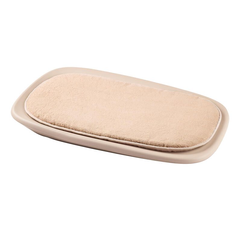 Coussin en éponge extra confort pour matelas à langer Beige - nattou