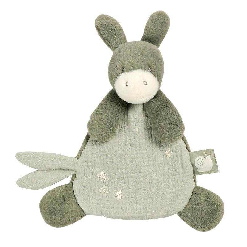 Mini doudou âne Loulou 25cm Vert Tilleul - nattou