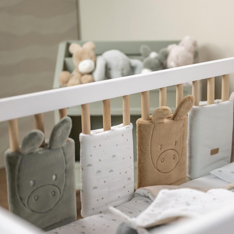 Protège barreaux set de 6 pièces Loulou - nattou