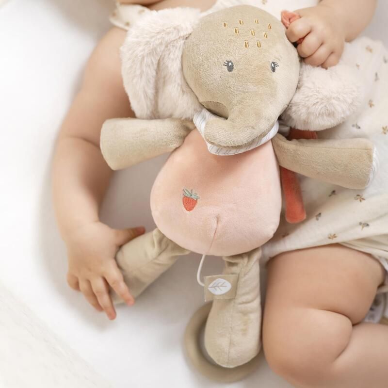 Peluche Musicale Eléphant Oli Ernest, Flo & Oli - nattou