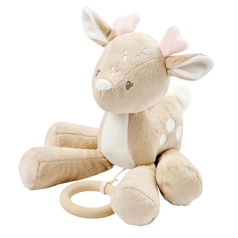 Peluche Musicale Cerf Velours Fanfan - Sable - nattou