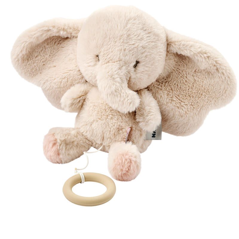 Peluche Musicale Elephant Fanfan- Sable - nattou