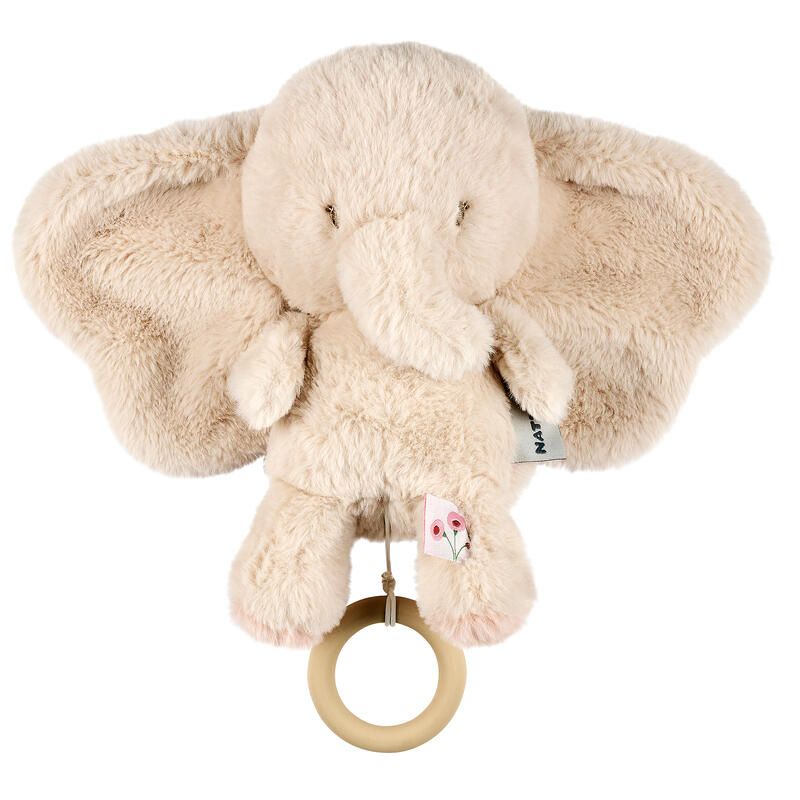 Peluche Musicale Elephant Fanfan- Sable - nattou