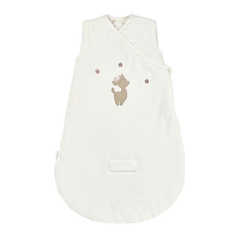 Gigoteuse Velours Fanfan 70cm Blanc - nattou
