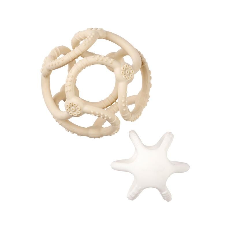 Set De 2 balles silicone - Argile - nattou
