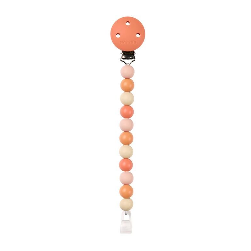 Attache Sucette silicone - Beige Terracotta - nattou