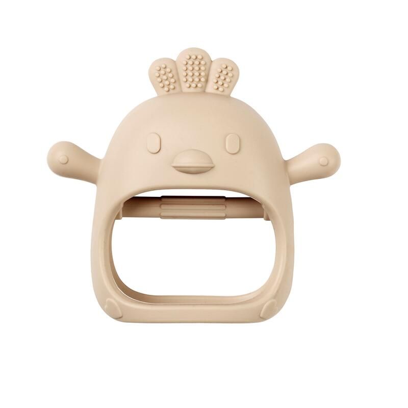 Moufle de dentition silicone - Argile - nattou