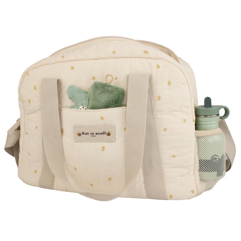 Sac à langer Coton Simply Blanc - baby on board