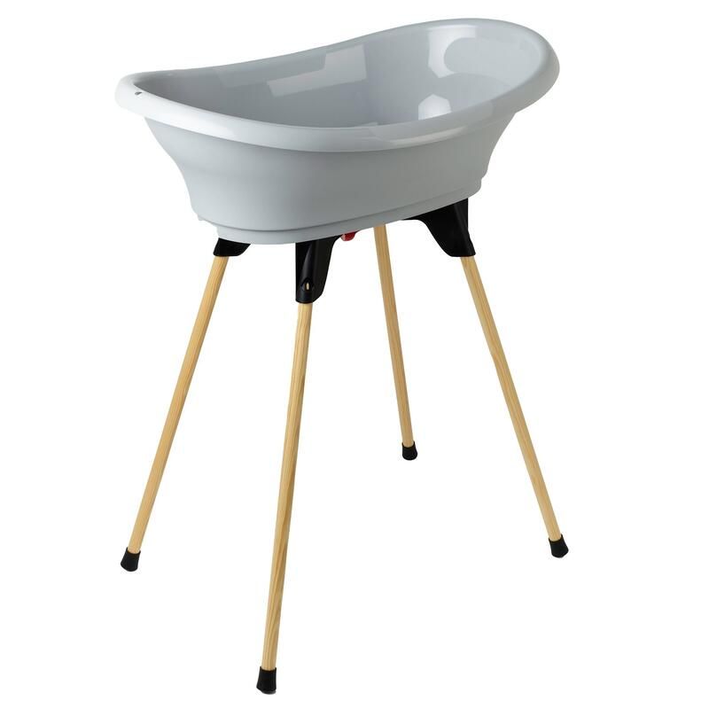 Kit Baignoire Vasco Gris Charme Baignoire + Pieds + Tuyau De Vidange - thermobaby