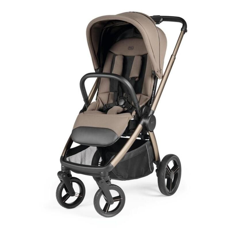 Poussette Trio City Loop Pro + Viaggio Lounge + Nacelle Pop Up Pine Bark - peg