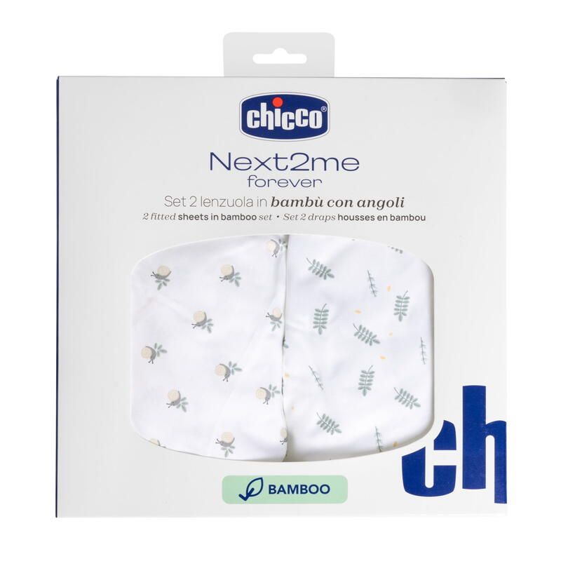 Set 2 draps housse Bambou Forever - chicco