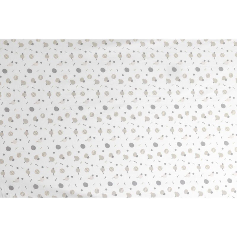 Set 2 draps housse en coton Next2me Confetti - chicco