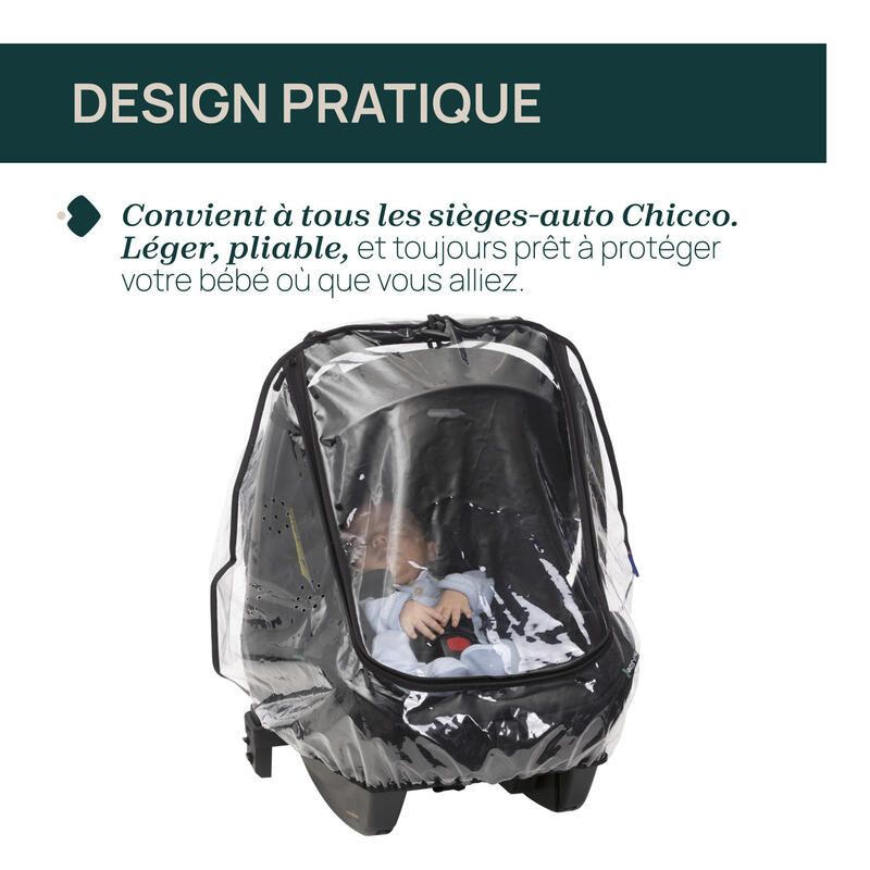Habillage Pluie siège auto - chicco