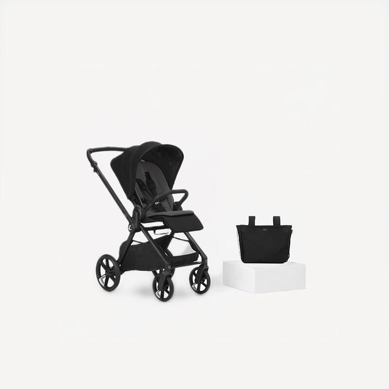 Pack Poussette Muum 5 + Kombibaby + Nacelle Sleep + Base Isofix + Kombikid Coal - jane