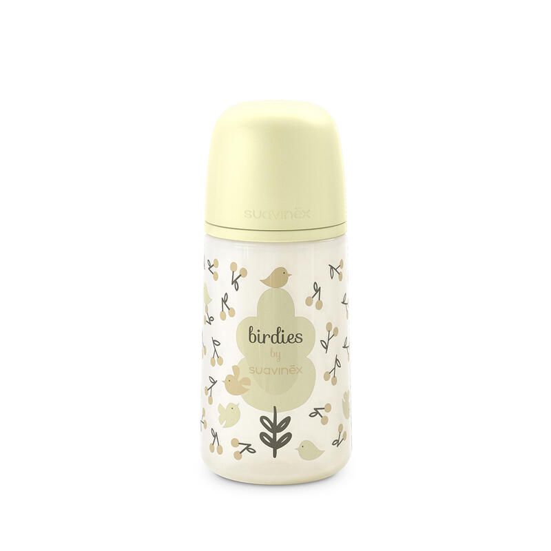 Biberon Birdies Sxpro M 270ml Beige - suavinex