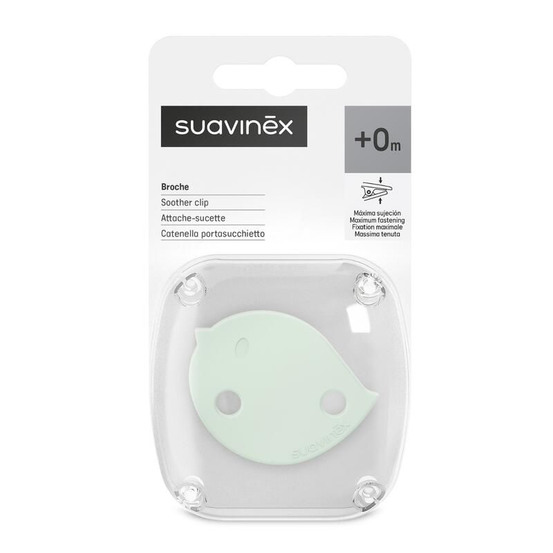 Attache Sucette Chaine Birdies Vert - suavinex