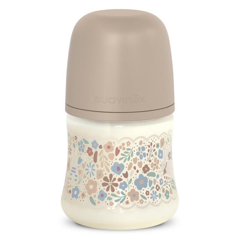  Biberon avec tétine SX Pro 150 ml débit S  Wonderland Beige - suavinex