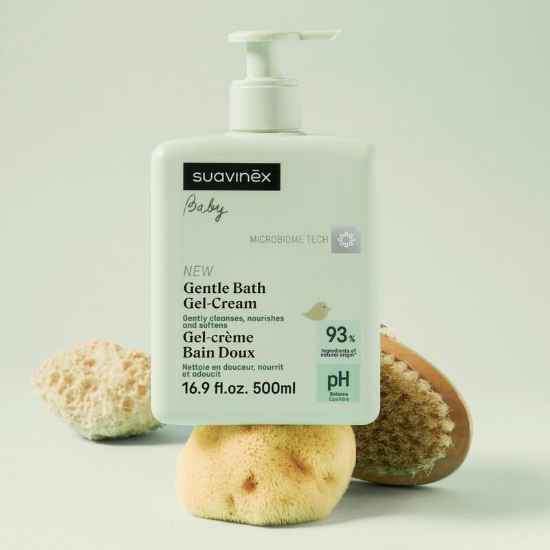 Gel crème bain doux 500ml - suavinex