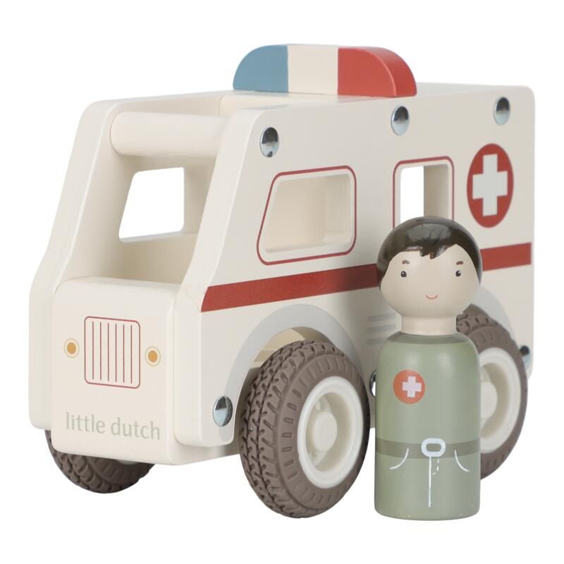 Ambulance en Bois  - little dutch