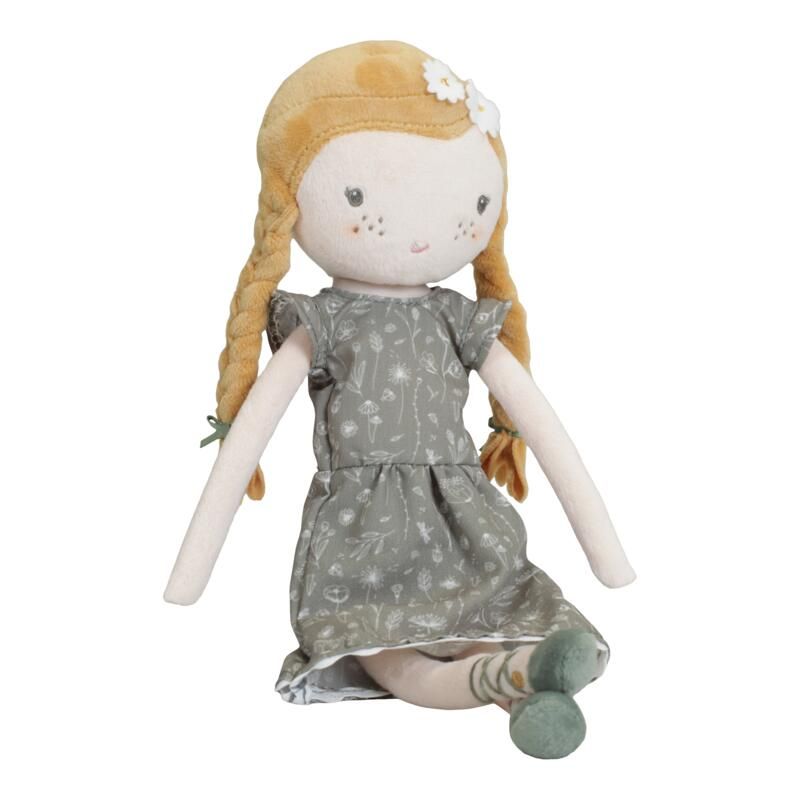 Poupée en peluche Julia 35cm Wild Flowers - little dutch