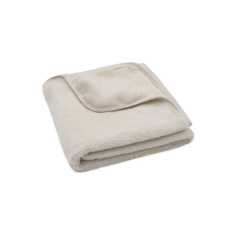 Couverture Sherpa Basics 75x100cm Oatmeal - jollein