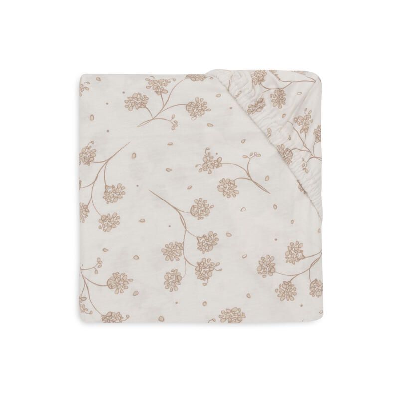 Drap-housse Jersey Leafy Dreams 40/50x80/90cm - jollein