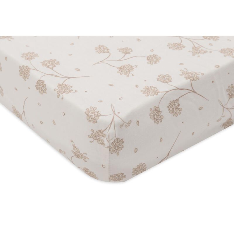 Drap-housse Jersey Leafy Dreams 40/50x80/90cm - jollein
