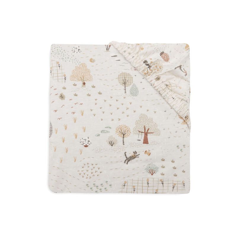 Drap-housse Jersey Tiny Park 40/50x80/90cm - jollein