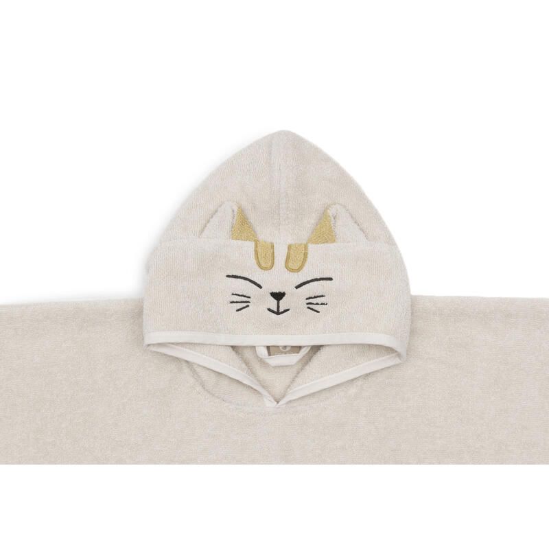Poncho de bain éponge Charlie Tiny Park Sand - jollein