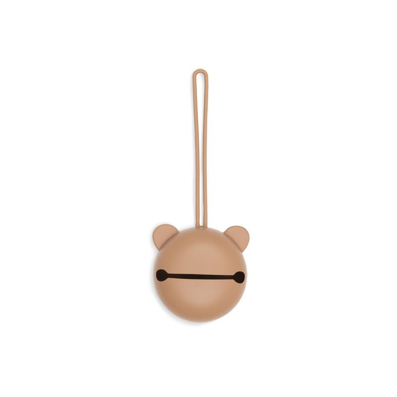 Étui à Sucette Silicone Basics Ø7cm Terra - jollein
