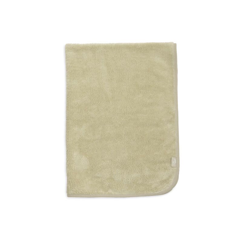 Couverture Sherpa/Jersey Basics 100x150cm Matcha - jollein