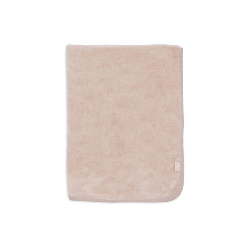Couverture berceau Sherpa/Jersey Basics 75x100cm Silk Rose - jollein