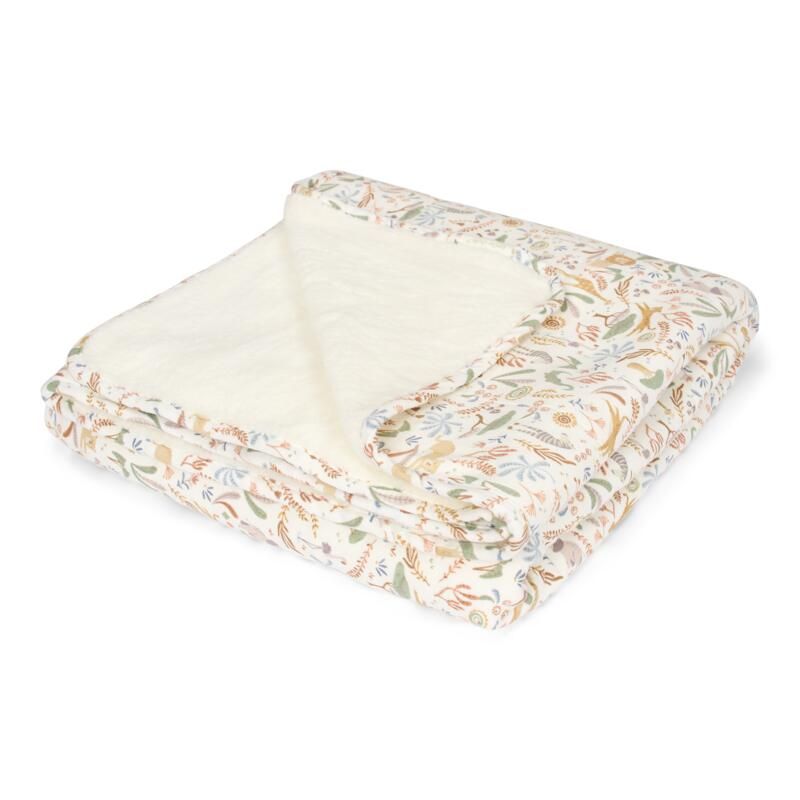 Couverture de lit 110x140cm Safari Wonders - little dutch