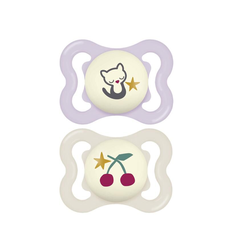 Lot de 2 Sucettes Nuit Supreme 2-6m - mam